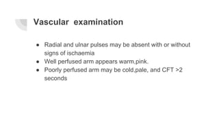 Humeral Pulse Supracondylar fracture of humerus | PPTX