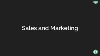 130
Sales and Marketing
 
