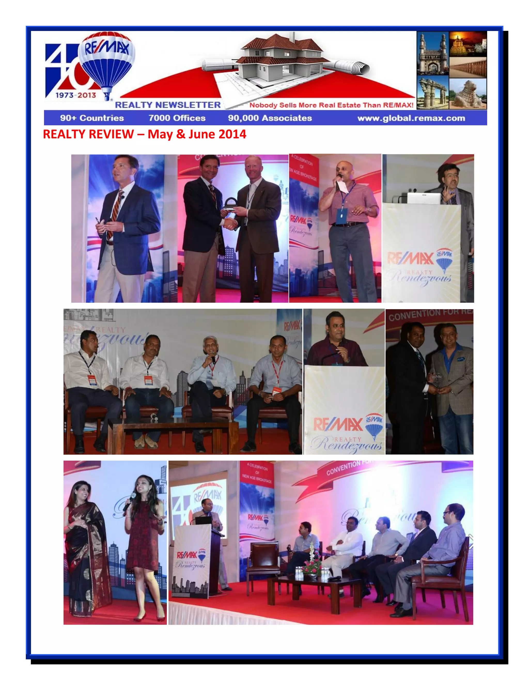 REALTY REVIEW – May & June 2014
 