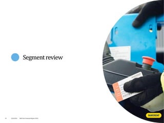 4/8/2016 Half Year Financial Report 201610
Segmentreview
 