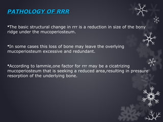 Systemic Factors For Rrr RRR FINAL bj sir.ppt on residual alveolar | PPT