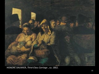 19
HONORÉ DAUMIER, Third-Class Carriage , ca. 1862.
 