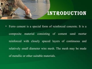 Ferrocement | PPT