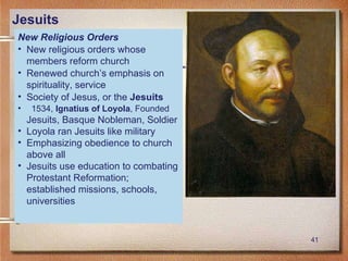 Basque Jesuits R, r & sci rev notes | PPT