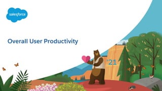 Overall User Productivity
 
