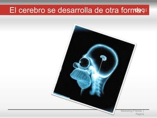El cerebro se desarrolla de otra forma

Marketing Friends |
Página

 