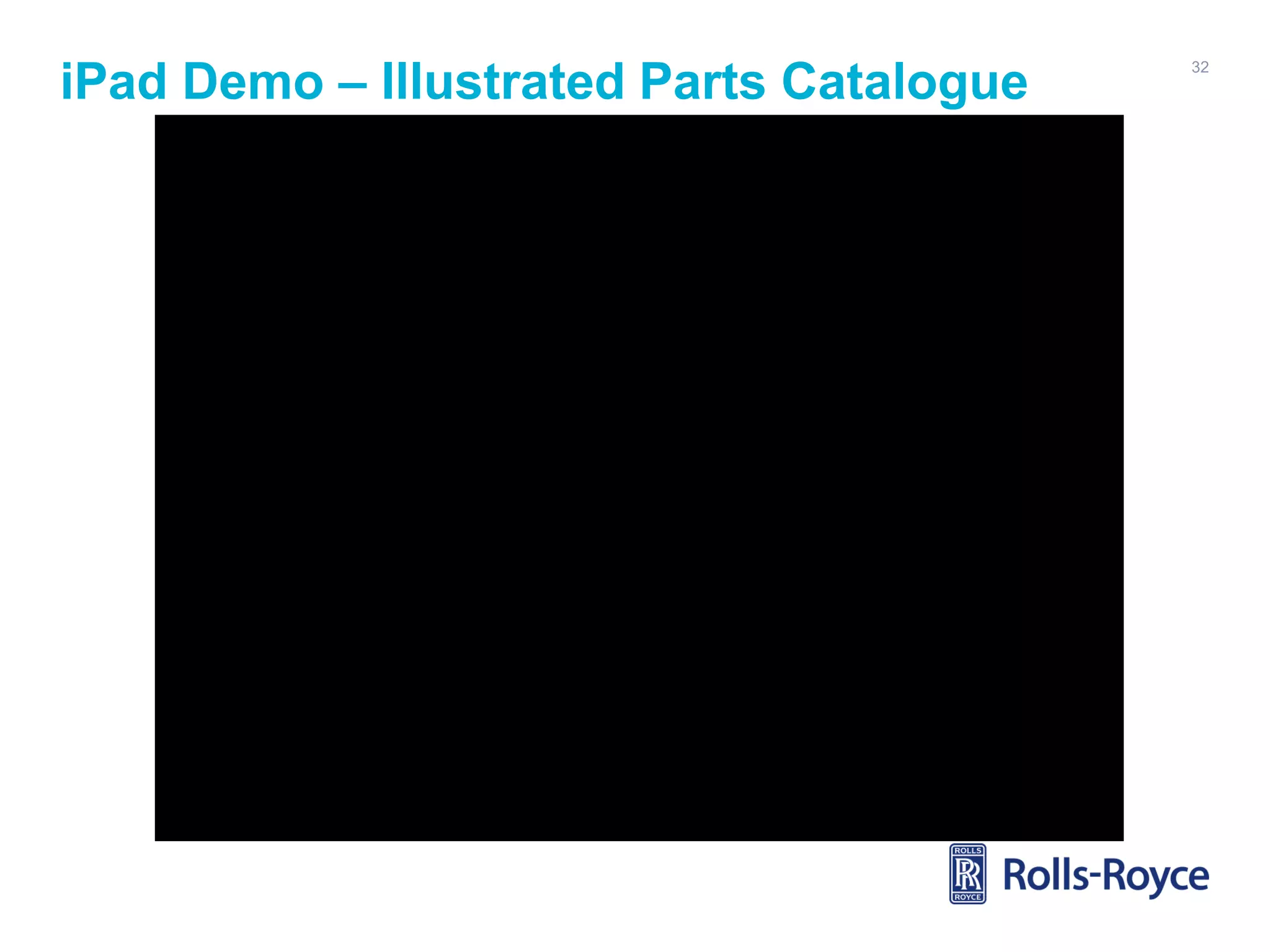 iPad Demo – Illustrated Parts Catalogue

32

 