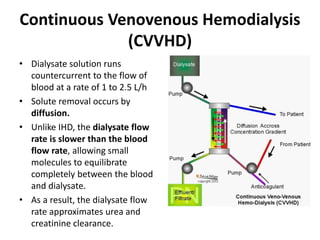 Renal Replacement Therapy: modes and evidence | PPTX