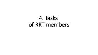 Rrt Roles (RRT) Rapid Response Team Composition and Roles .pptx