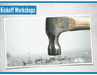Kickoff Workshops
 