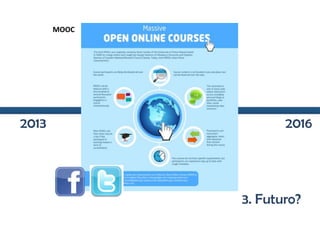3. Futuro?
MOOC
20162013
 