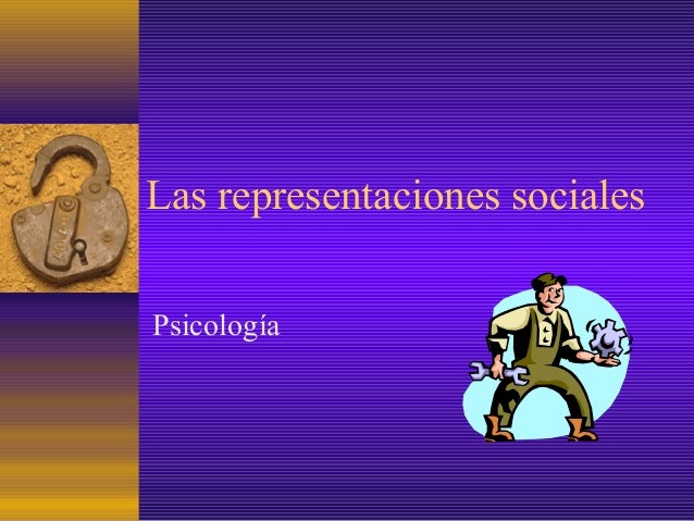 Teor a De Las Representaciones Sociales