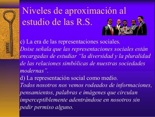 Teoría de las Representaciones Sociales