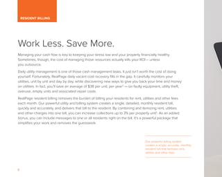 RealPage Resident Services Brochure, Featuring ActiveBuilding Multifamily Resident  Portal
