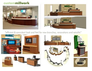 custommillwork




“efficient & consistent look and feel for new branches, renovations and retrofits”
 