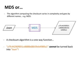 Checksum 101 | PPTX