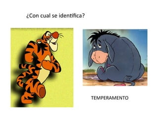 ¿Con	
  cual	
  se	
  idenRﬁca?	
  
TEMPERAMENTO	
  
 