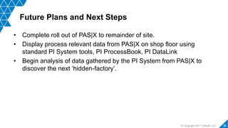 Integrating MES with OSIsoft’s PI System for Enhanced API Manufacturing ...