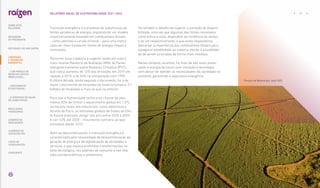 Transição energética é o processo de substituição de
fontes geradoras de energia, migrando de um modelo
majoritariamente baseado em combustíveis fósseis
– como petróleo e carvão mineral – para uma matriz
cada vez mais focada em fontes de energia limpas e
renováveis.
Percorrer essa trajetória é urgente, tendo em vista o
mais recente Relatório de Avaliação (AR6) do Painel
Intergovernamental sobre Mudança Climática (IPCC),
que indica aumento de 12% das emissões em 2019 em
relação a 2010, e de 54% na comparação com 1990.
A última década, ainda segundo o documento, foi a de
maior crescimento de emissões da história humana: 9,1
bilhões de toneladas a mais do que na anterior.
Para que a humanidade tenha uma chance de pelo
menos 50% de limitar o aquecimento global em 1,5ºC
acima dos níveis pré-industriais, como determina o
Acordo de Paris, as emissões globais de Gases do Efei-
to Estufa precisam atingir seu pico entre 2020 e 2025
e cair 43% até 2030 – movimento contrário ao que
prevalece desde 2010.
Além da descarbonização, a transição energética é
caracterizada pela necessidade de descentralização da
geração de energia e de digitalização de atividades e
serviços, o que implica profundas transformações na
base tecnológica, nos padrões de consumo e nas rela-
ções socioeconômicas e ambientais.
Há também o desafio de superar a variação de disponi-
bilidade, uma vez que algumas das fontes renováveis,
como eólica e solar, dependem da incidência de ventos
e do sol respectivamente, o que ainda impossibilita
descartar a importância dos combustíveis fósseis para
assegurar estabilidade ao sistema, devido à possibilida-
de de serem acionadas de forma mais imediata.
Nesse contexto, atuamos, há mais de dez anos, plane-
jando a energia do futuro com inovação e tecnologia,
sem deixar de atender às necessidades da sociedade no
presente, garantindo a segurança energética.
Parque de Bioenergia Jataí (GO)
... COM MODELO DE
NEGÓCIOS ÚNICO E
IRREPLICÁVEL…
DESTAQUES DO ANO-SAFRA
… E PROPOSTA DE VALOR
NO LONGO PRAZO
MENSAGEM
DO PRESIDENTE
… CRESCIMENTO
ESTRUTURADO…
RESULTADOS
FINANCEIROS
CADERNO DE
INDICADORES
SUMÁRIOS DE
CONTEÚDO GRI
CARTA DE
ASSEGURAÇÃO
EXPEDIENTE
11
RELATÓRIO ANUAL DE SUSTENTABILIDADE 2021–2022
LIDERANDO
A TRANSIÇÃO
ENERGÉTICA
SOBRE ESTE
RELATÓRIO
 