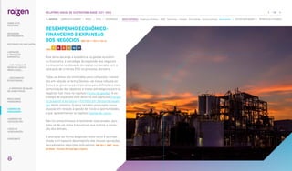 DESEMPENHO ECONÔMICO-
FINANCEIRO E EXPANSÃO
DOS NEGÓCIOS |GRI 103-1, 103-2, 103-3|
|ODS |
Este tema abrange a excelência na gestão econômi-
co-financeira, a estratégia de expansão dos negócios
e a disciplina na alocação de capital combinada com a
aplicação de critérios ESG no processo decisório.
Todas as áreas são orientadas para conquistar resulta-
dos em relação ao tema. Destaca-se nossa robusta es-
trutura de governança corporativa para definição e clara
comunicação dos objetivos e metas estratégicos para os
negócios (ver mais no capítulo Forma de gestão). A es-
tratégia de expansão está descrita nos capítulos Energia
do presente e do futuro e Portfólio em constante expan-
são deste relatório. O tema também pressupõe nossa
atuação em relação à gestão de riscos e oportunidades,
o que apresentamos no capítulo Gestão de riscos.
Não há compromissos diretamente relacionados, pois
trata-se de um tema transversal, que orienta a condu-
ção dos demais.
A avaliação da forma de gestão deste tema é acompa-
nhada com base no desempenho das nossas operações,
apurado pelos seguintes indicadores: GRI 201-1, WEF - Pros-
peridade - Geração de emprego e riqueza
138
RELATÓRIO ANUAL DE SUSTENTABILIDADE 2021–2022
NAVEGUE
RESULTADOS
FINANCEIROS
SOBRE ESTE
RELATÓRIO
... COM MODELO DE
NEGÓCIOS ÚNICO E
IRREPLICÁVEL…
… E PROPOSTA DE VALOR
NO LONGO PRAZO
MENSAGEM
DO PRESIDENTE
… CRESCIMENTO
ESTRUTURADO…
LIDERANDO
A TRANSIÇÃO
ENERGÉTICA
CADERNO DE
INDICADORES
SUMÁRIOS DE
CONTEÚDO GRI
CARTA DE
ASSEGURAÇÃO
EXPEDIENTE
DESTAQUES DO ANO-SAFRA
SOBRE ESTE CADERNO | PERFIL | ÉTICA | GOVERNANÇA | TEMAS MATERIAIS: Mudanças climáticas SSMA Governança Inovação Comunidades Direitos humanos Desempenho | OUTROS INDICADORES | MÉTRICAS DE ATIVIDADES
 