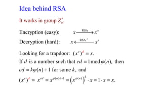 RSA ALGORITHM | PPTX