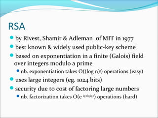 Rsa | PPT