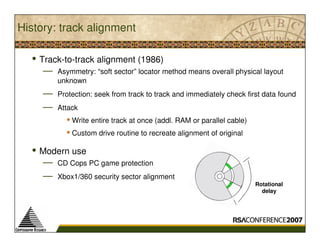 History: track alignment

  • Track-to-track alignment (1986)
     —   Asymmetry: “soft sector” locator method means overa...
