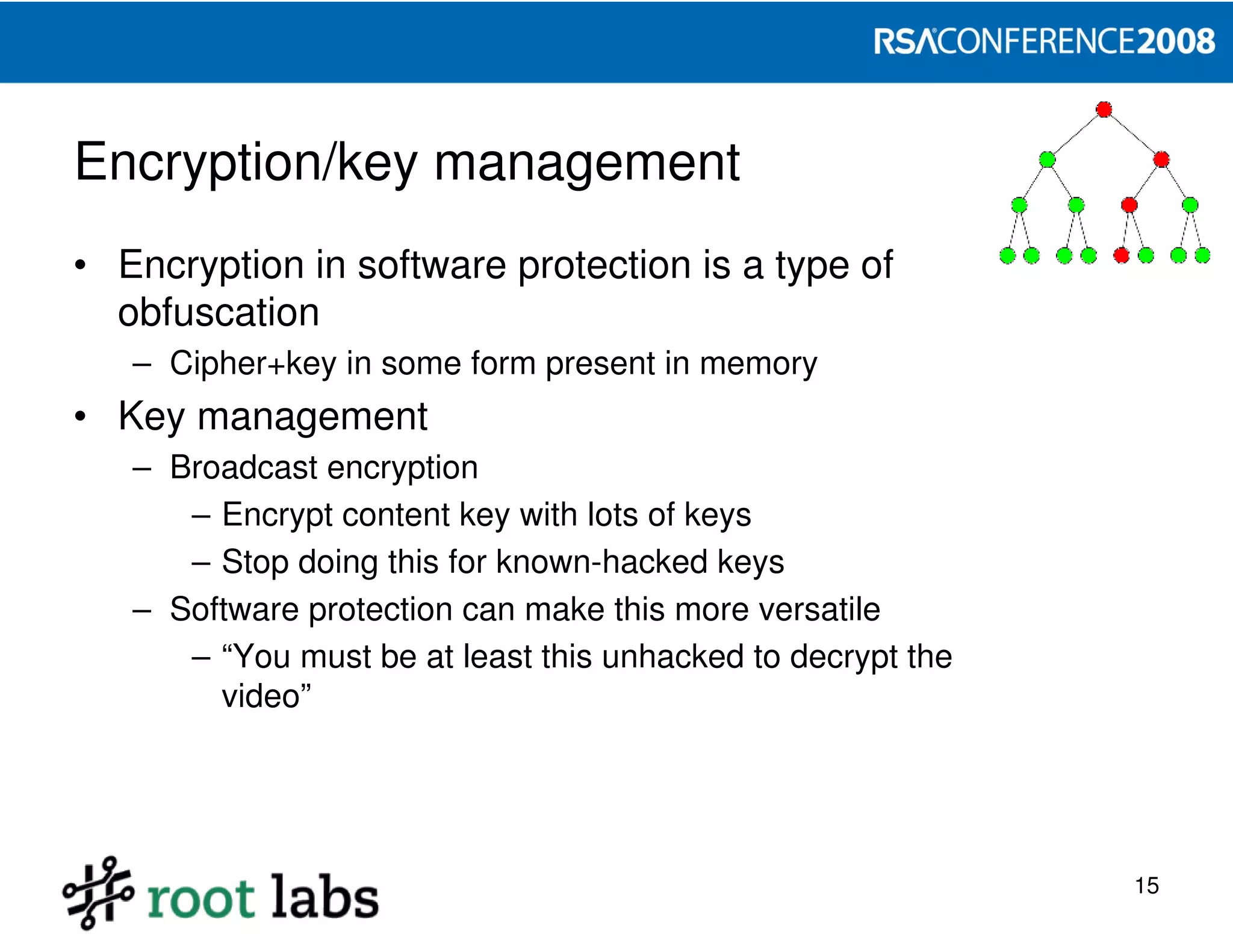 Designing and Attacking DRM (RSA 2008)
