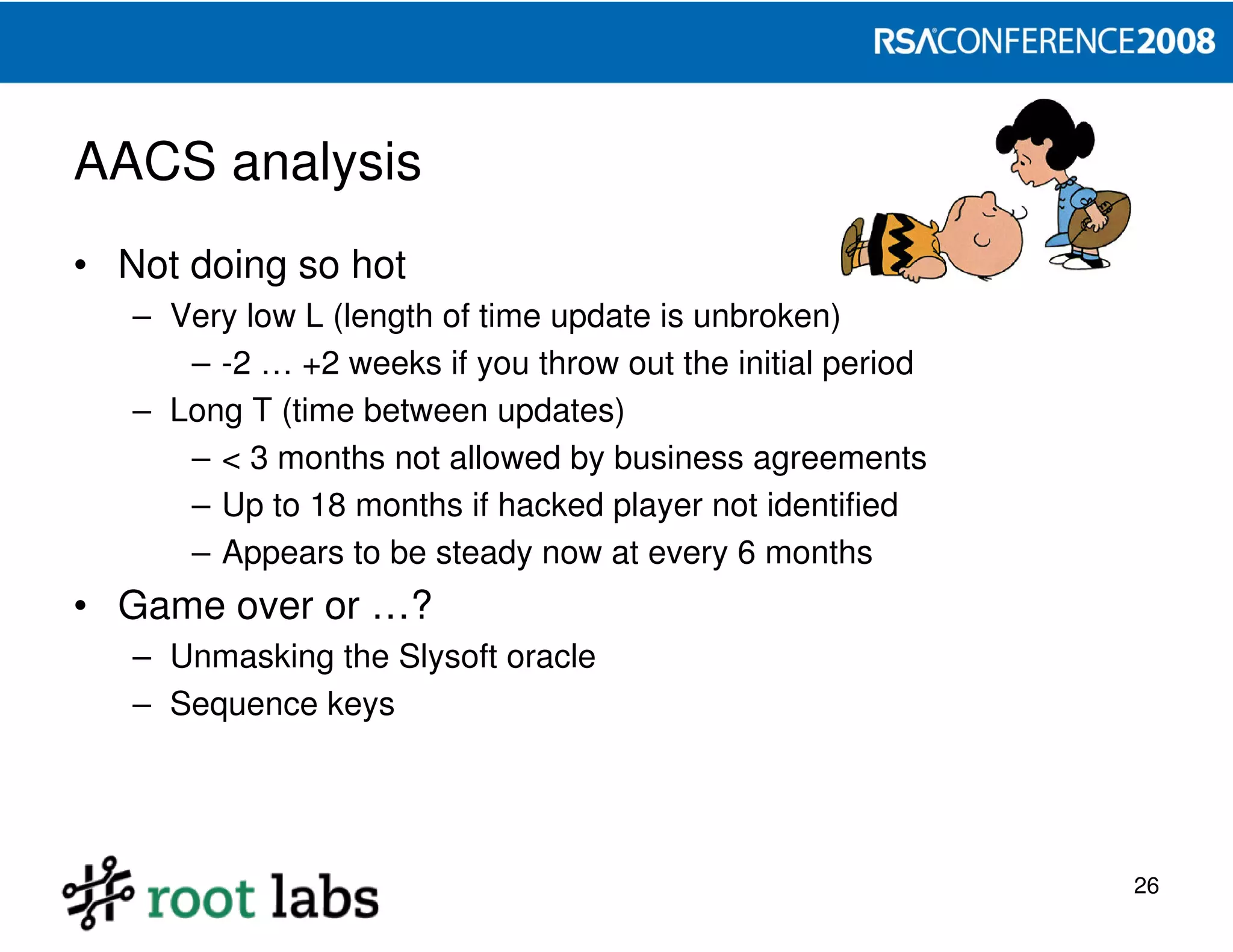 Designing and Attacking DRM (RSA 2008)