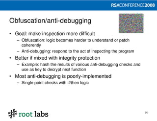 Designing and Attacking DRM (RSA 2008)