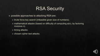 Rsa algorithm | PPT