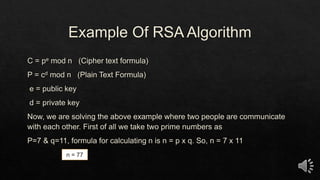 Rsa algorithm | PPT | Free Download