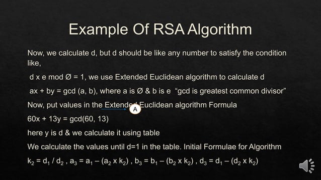 Rsa algorithm | PPT