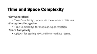 RSA Algorithm and its implementation in C++.pptx