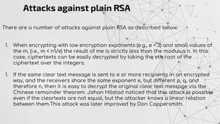 Shamir Rsa Algorithm Rsa algorithm (rivest shamir-adleman) | PPTX