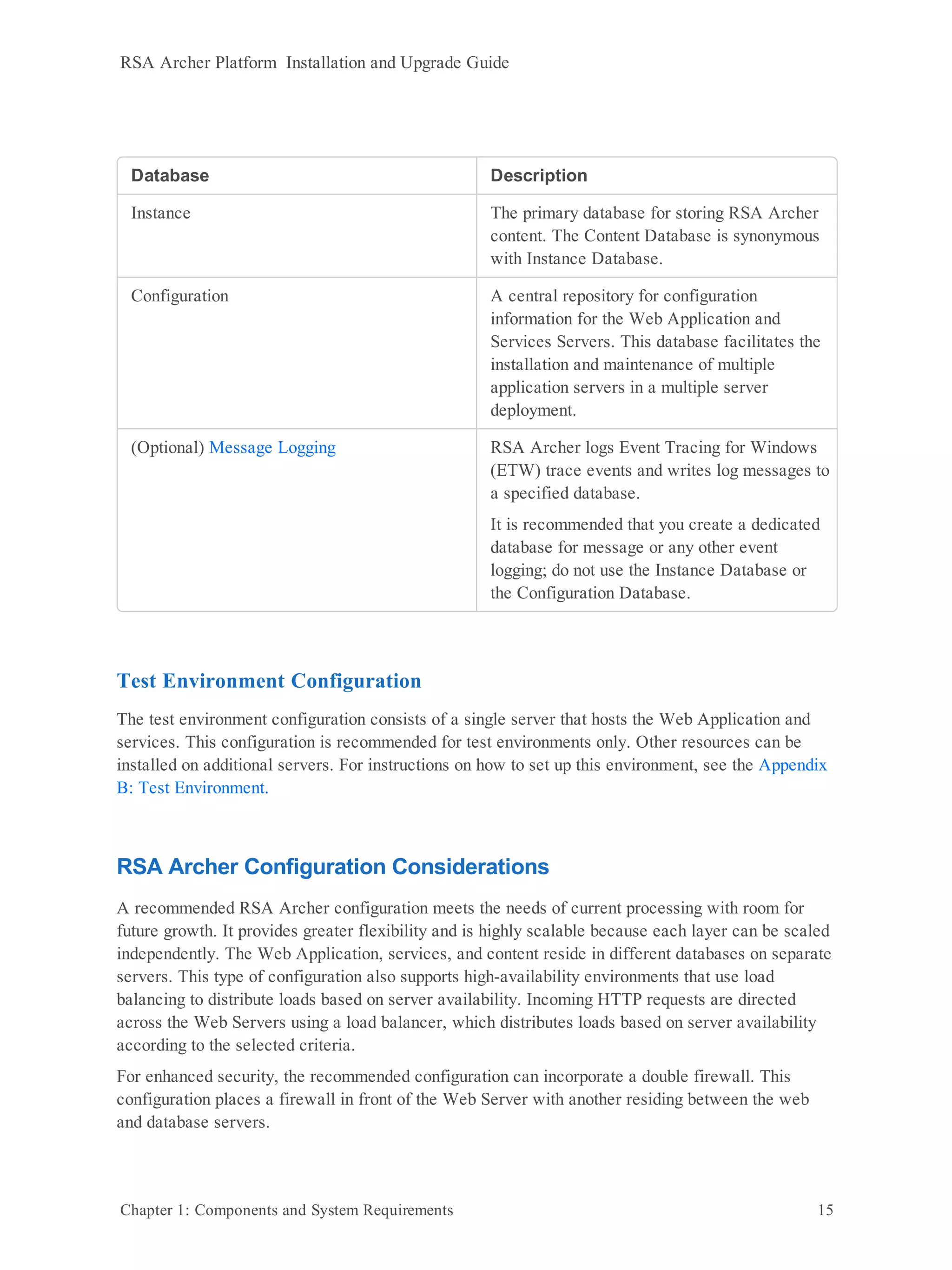 Rsa archer 6.9 platform installation and upgrade guide (3) | PDF