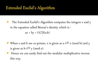 Rsa cryptosystem | PPT