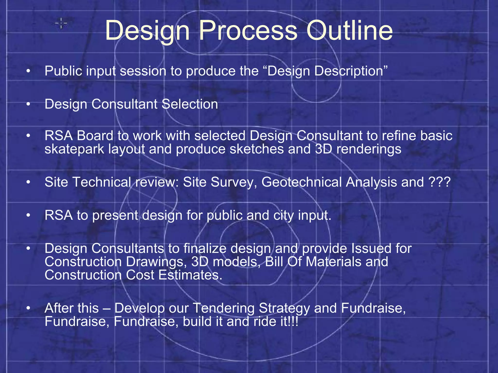 RSA Skatepark Design Presentation | PDF