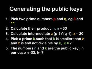 Rsa encryption | PPT