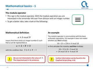 Functionality of the RSA Cipher | PPTX