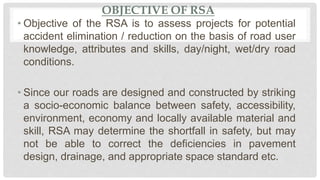 Rsa for rural road | PPTX