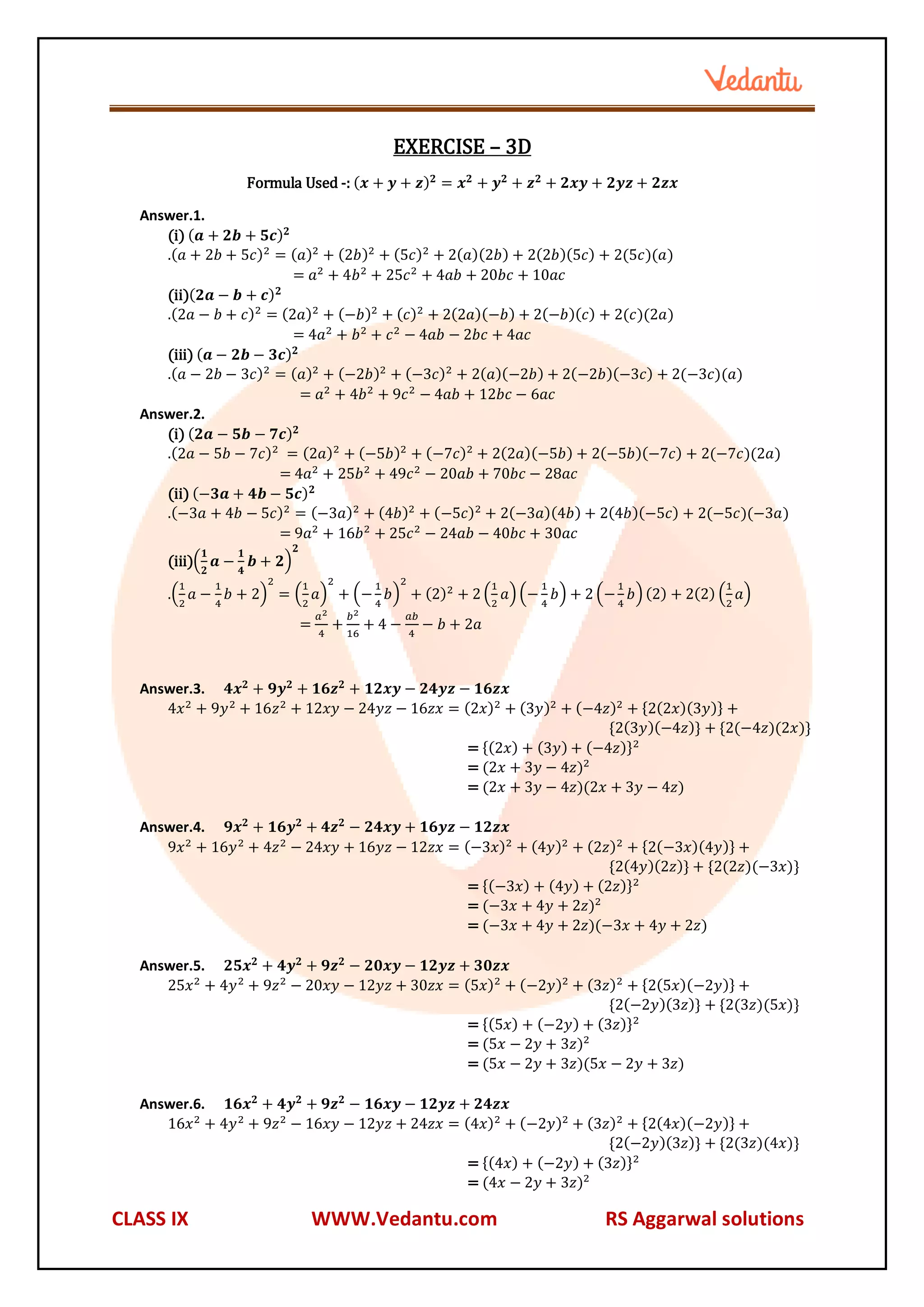 RS Aggarwal Class 9 Solutions Chapter-3.pdf