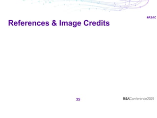 #RSAC
References & Image Credits
35
 