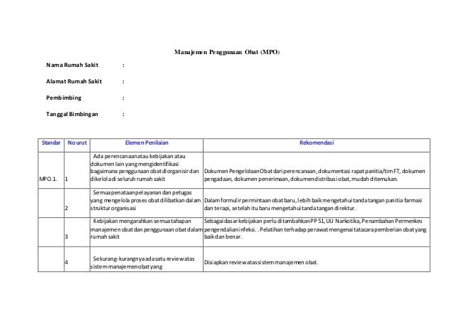 Rs ananda bimbingan mpo manajemen penggunaan obat Rs ananda bimbingan mpo manajemen penggunaan obat