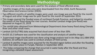 Application of Remote Sensing and GIS Technology for Pre and Post Flood ...