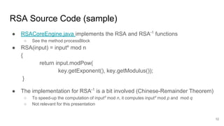 Security of RSA and Integer Factorization | PPT