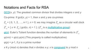 Security of RSA and Integer Factorization | PPT
