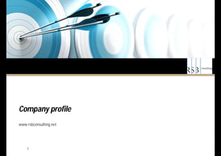1
Company profile
www.rsbconsulting.net
 