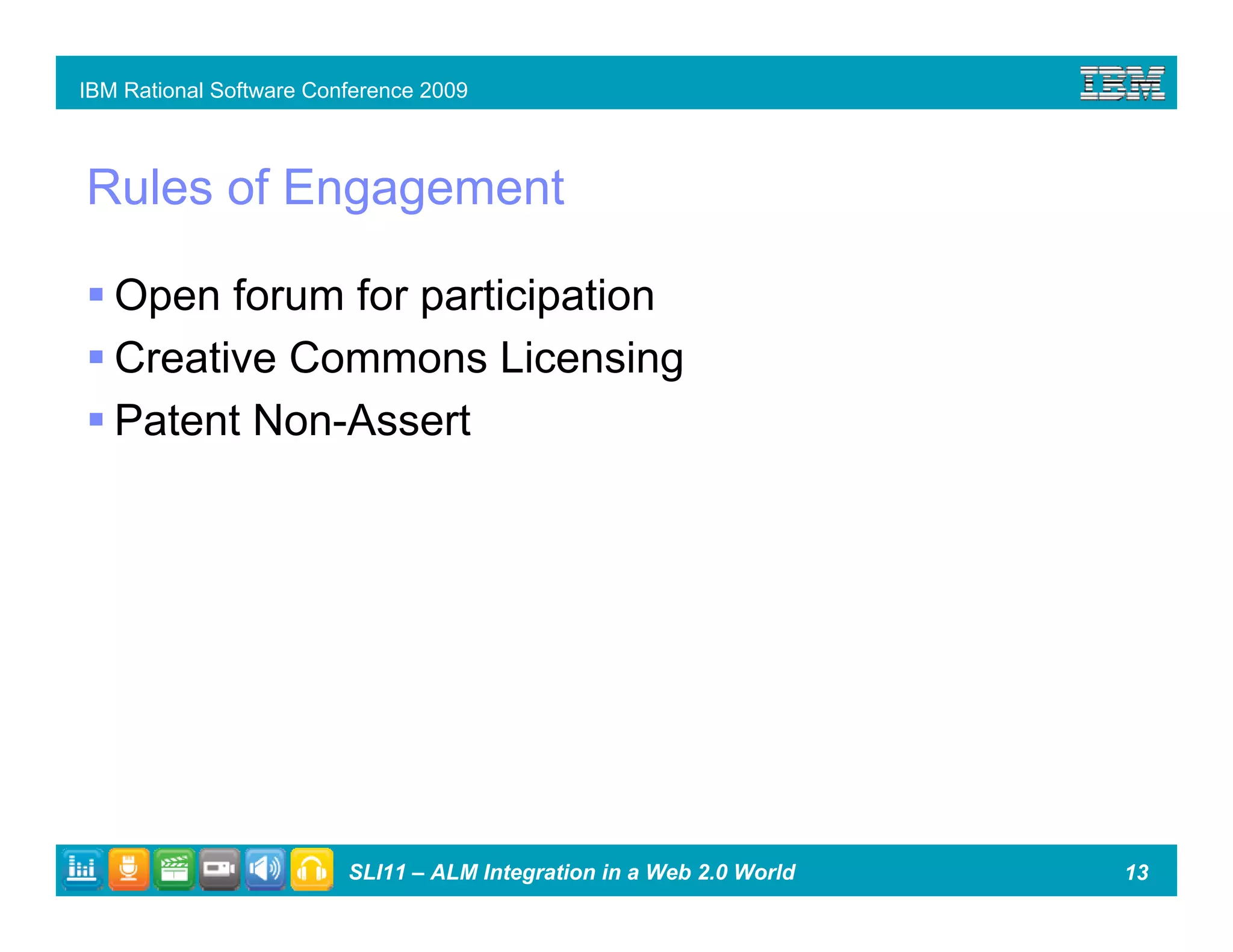 ALM Integration in a Web 2.0 World