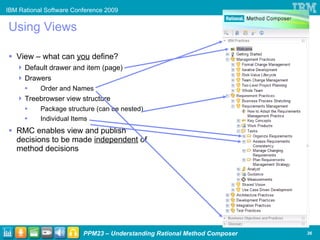 Ibm Rational Rows Rsc 2009 Understanding Ibm Rational Method Composer | PPT